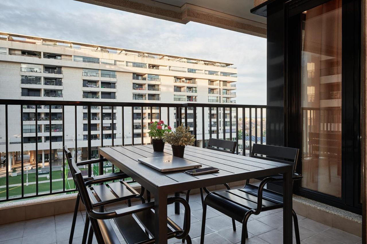 Sea View Modern Flat Apartment Alboraia Luaran gambar